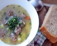 Вкусный картофельный суп с фрикадельками - рецепт с фото