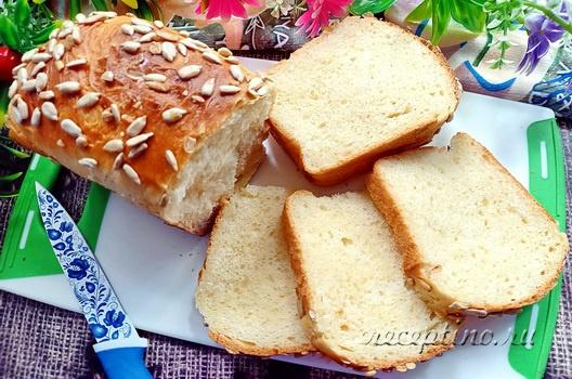 Медово-горчичный хлеб (дрожжевой, в духовке)