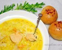 Сырный суп с лососем - рецепт с фото