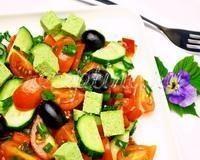 Греческий салат - рецепт с фото 