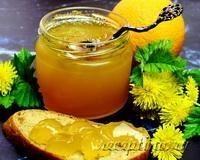 Конфитюр из одуванчиков и апельсинов - с пектином - рецепт с фото