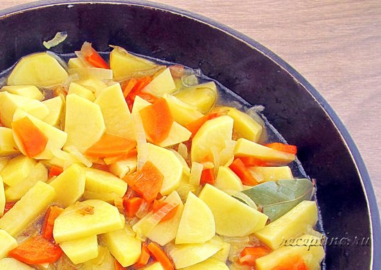 Вливают 200 мл воды. ш-5