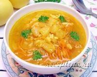 Куриный суп с рисом, яблоками, морковью по-корейски - пошаговый фоторецепт