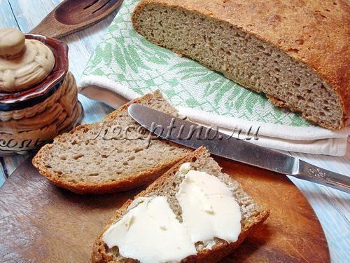 Селезский ржаной хлеб на бездрожжевой закваске - рецепт с фото 