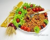 Спагетти с телятиной (в мультиварке)
