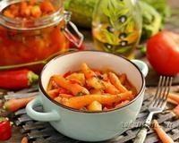 Лечо из болгарского перца, помидоров, кабачков, моркови - рецепт с фото
