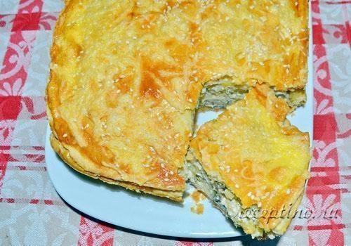 Австрийский луковый пирог - рецепт с фото