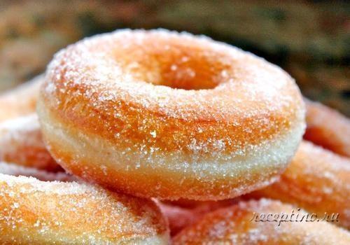Пончики с ванильным заварным кремом - рецепт с фото