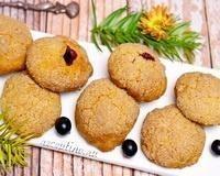 Песочное печенье с черной смородиной (постное) - рецепт с фото