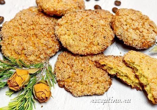 Творожное печенье (кукурузно-овсяное тесто) - рецепт с фото