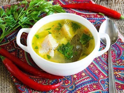 Рыбный суп (уха) из трески - рецепт с фото
