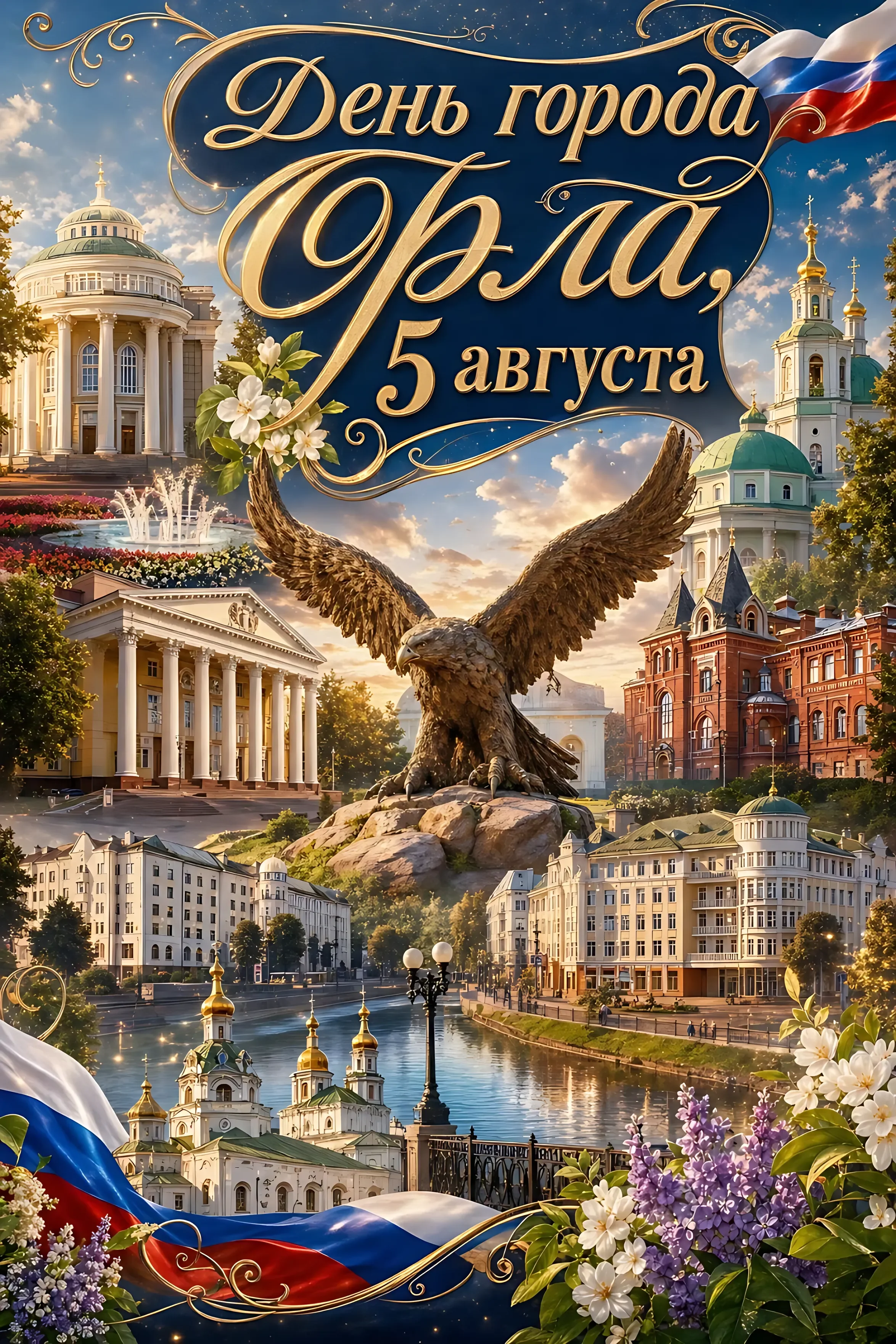 С днем города Орла, поздравление, 5 августа