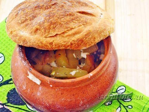 Жаркое из свинины с картошкой в горшочках - пошаговый рецепт с фото