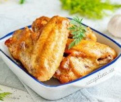 Куриные крылышки маринованные (в духовке)