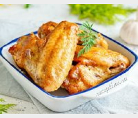 Куриные крылышки маринованные (в духовке)